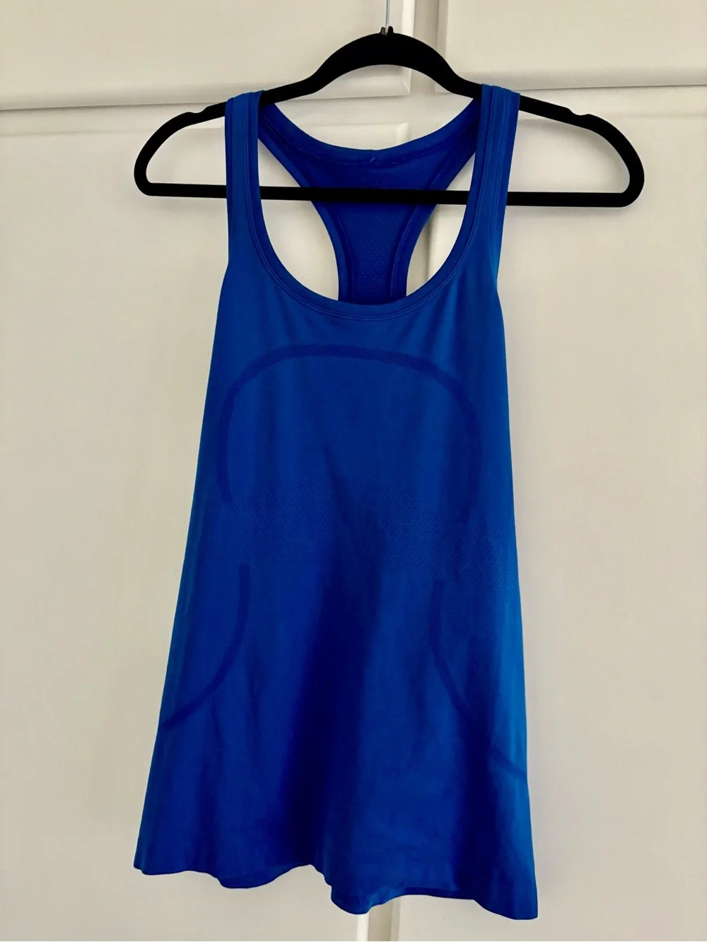 lululemon athletica Blue Racerback Tank Top